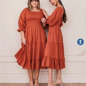 JessaKae Terricotta carefree dress, priced to sell!! EUC